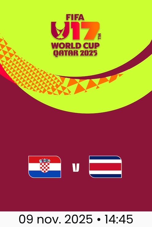 Croatie - Costa Rica | Coupe du Monde U-17 de la FIFA, Qatar 2025™