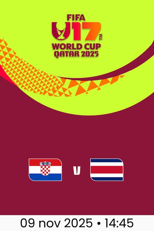 Croácia x Costa Rica | Copa do Mundo Sub-17 da FIFA Catar 2025™