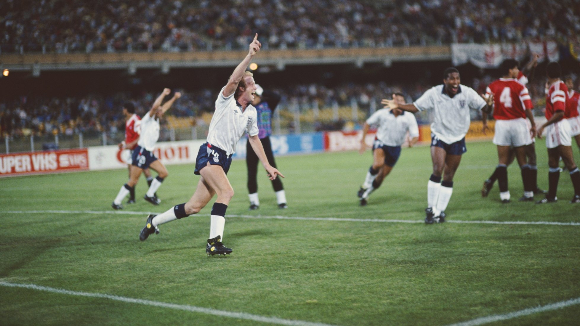 Mark Wright Goal 58' | England vs Egypt | 1990 FIFA World Cup Italy™