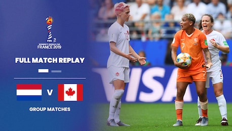 Países Bajos vs Canadá | Grupo E | Copa Mundial Femenina de la FIFA Francia 2019™ | Partido Completo