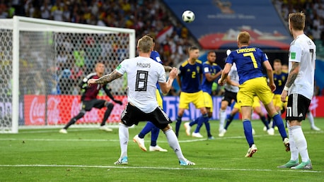 Toni Kroos Goal 90'+5' | Germany v Sweden | 2018 FIFA World Cup Russia™