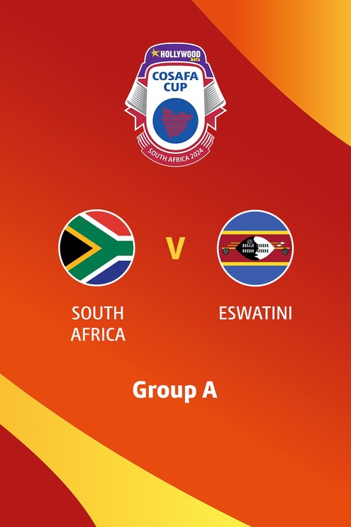 Afrique du Sud - Eswatini | Groupe A | HOLLYWOODBETS Coupe COSAFA 2024 | Match Complet