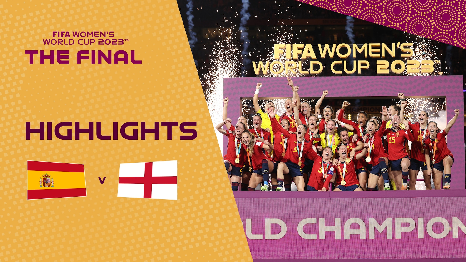 España vs Inglaterra | Final | Copa Mundial Femenina de la FIFA Australia & Nueva Zelanda 2023™ | Highlights