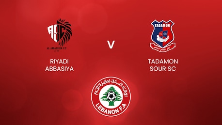 Riyadi Abbasiya v Tadamon Sour SC | Lebanon First Division 2024/2025 | Full Match Replay