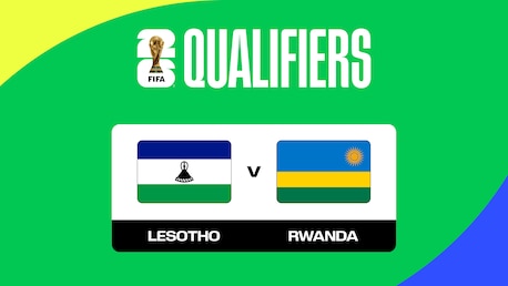 Lesotho v Rwanda | FIFA World Cup 26™ CAF Qualifiers | Full Match Replay