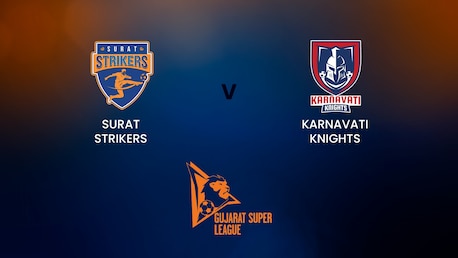 Surat Strikers v Karnavati Knights | Gujarat Super League | Full Match Replay