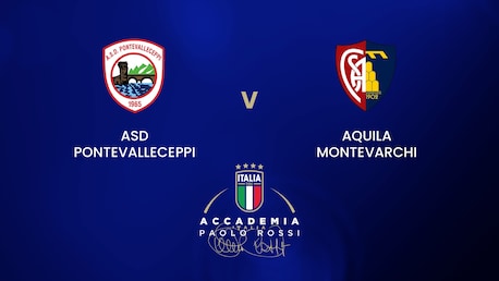 ASD Pontevalleceppi - Aquila Montevarchi | Memorial Paolo Rossi 2024 | Match complet