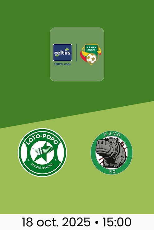 Loto Popo FC - ASVO FC | Ligue 1 2025