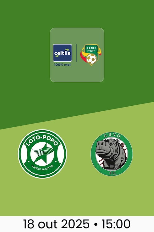 Loto Popo FC x ASVO FC | Ligue 1 2025