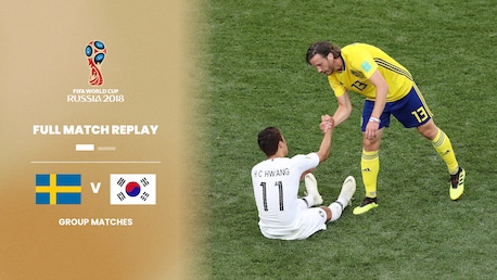 Suède - République de Corée | Groupe F | Coupe du Monde de la FIFA, Russie 2018™ | Match complet