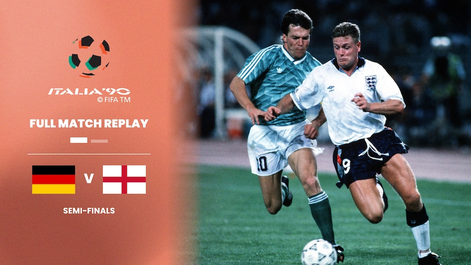 República Federal de Alemanha x Inglaterra | Semifinais | Copa do Mundo da FIFA Itália 1990 | Jogo completo