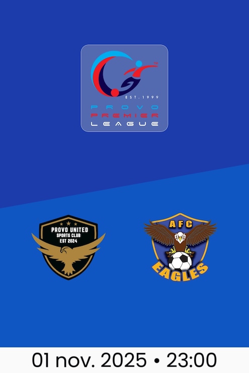 Provo United FC - Academy Eagles FC | Provo Premier League 2025-26Provo Premier League 2025-26