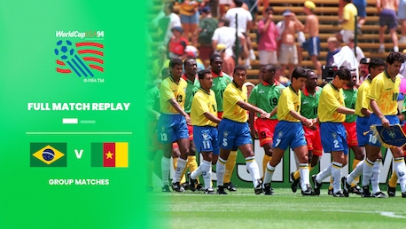 Brasilien - Kamerun | Gruppe B | FIFA Fussball-Weltmeisterschaft USA 1994™ | Spiel in voller Länge