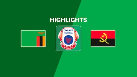 Zambia v Angola | Group Stage | COSAFA U-20 Women's Championship 2025 | Highlights