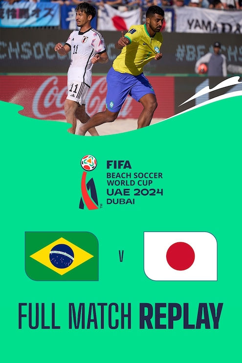 Brasile - Giappone | Quarti di finale | Coppa del mondo FIFA Beach Soccer Emirati Arabi Uniti 2024 Dubai™ | Match completo
