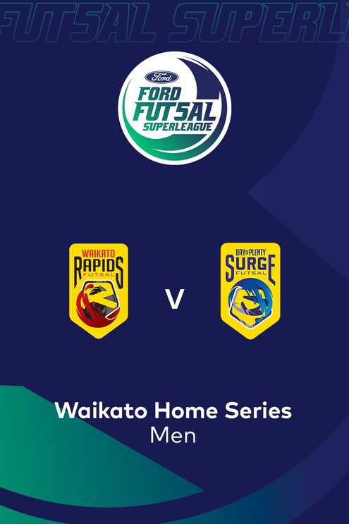 Waikato Rapids vs BOP Surge | SuperLiga de Fútbol Sala Ford 2025 (Masculina) | Partido Completo