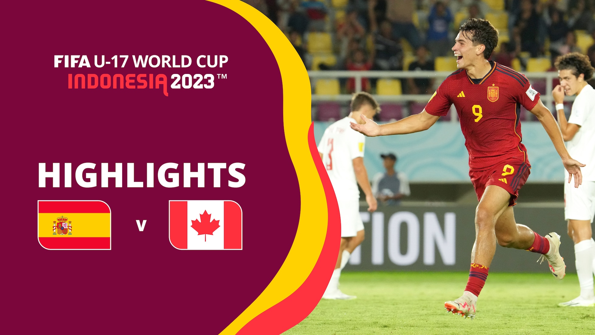 Spain v Canada | Group B | FIFA U-17 World Cup Indonesia 2023™ | Highlights