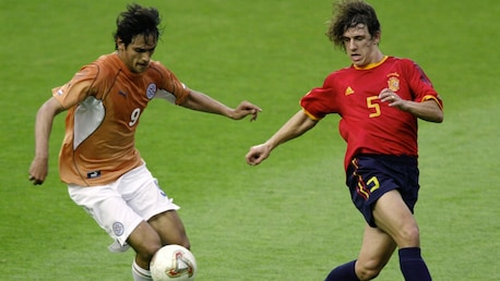 Carles Puyol Own Goal 10' | Spain vs Paraguay | 2002 FIFA World Cup Korea/Japan™