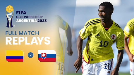 Kolumbien - Slowakei | Achtelfinale | FIFA U-20-Weltmeisterschaft Argentinien 2023™ | Spiel in voller Länge