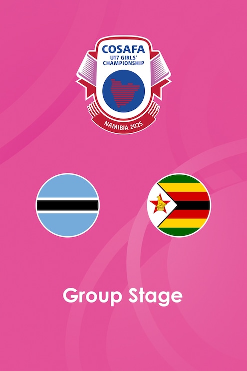 Botsuana - Simbabwe | Gruppenphase | COSAFA U-17 Girls' Championship 2025 | Spiel in voller Länge