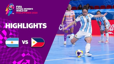 Argentina v Philippines | Group A | FIFA Futsal Women's World Cup Philippines 2025™ | Highlights