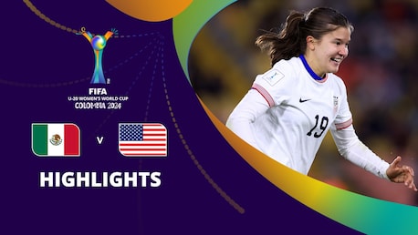 México vs EEUU | Octavos de final | Copa Mundial Femenina Sub-20 de la FIFA Colombia 2024™ | Highlights