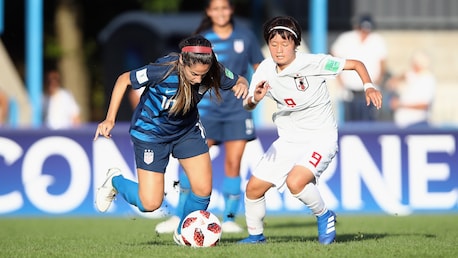 EEUU vs Japón | Grupo C | Copa Mundial Femenina Sub-20 de la FIFA Francia 2018™ | Highlights