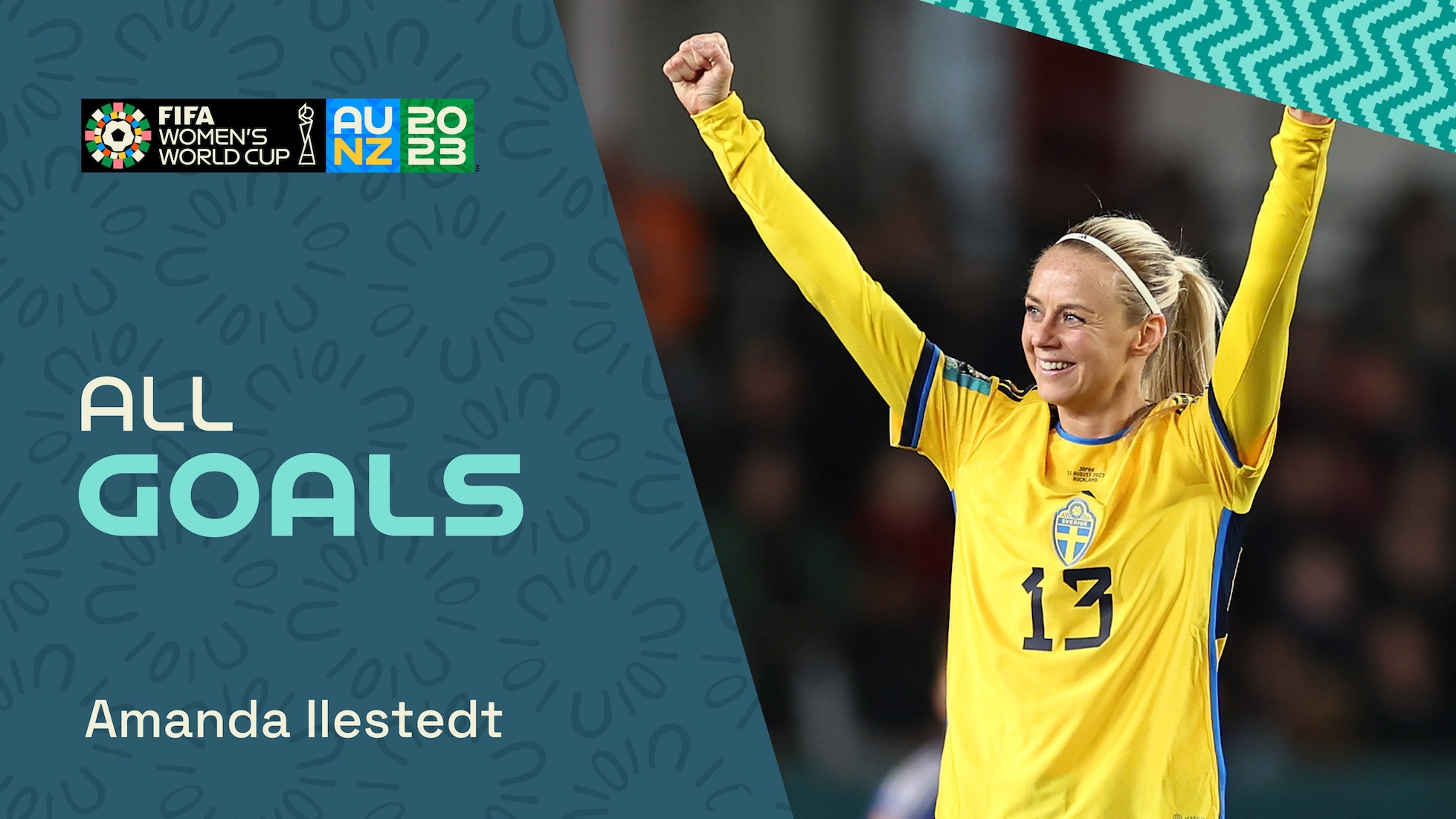Amanda Ilestedt | Tutti i gol | Coppa del Mondo femminile FIFA Australia & Nuova Zelanda 2023