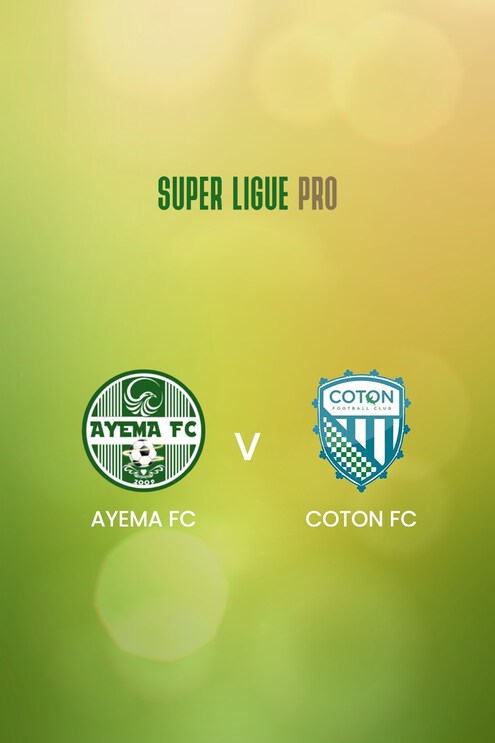 Ayema FC x Coton FC | Super Ligue Pro 2024/25 | Jogo completo