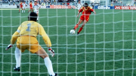 Le but de Marius Lăcătuș 55' | Union soviétique - Roumanie | Coupe du Monde de la FIFA, Italie 1990™