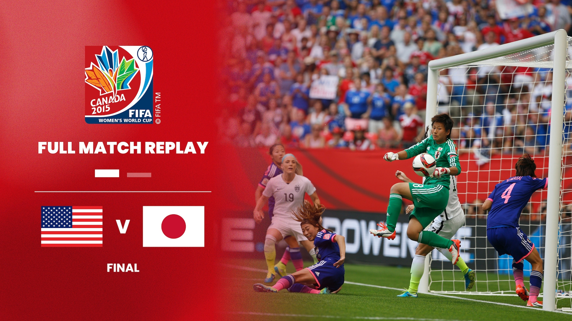 Estados Unidos x Japão | Final | Copa do Mundo Feminina da FIFA Canadá 2015 | Jogo completo