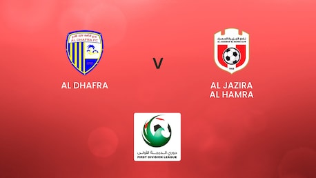 Al Dhafra x Al Jazira Al Hamra | First Division League | Jogo Completo