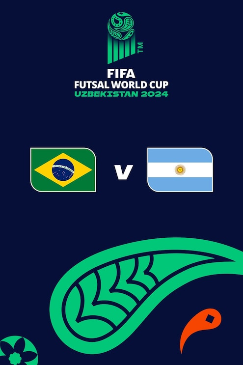 Brasilien - Argentinien | Finale | FIFA Futsal-Weltmeisterschaft Usbekistan 2024™ | Spiel in voller Länge