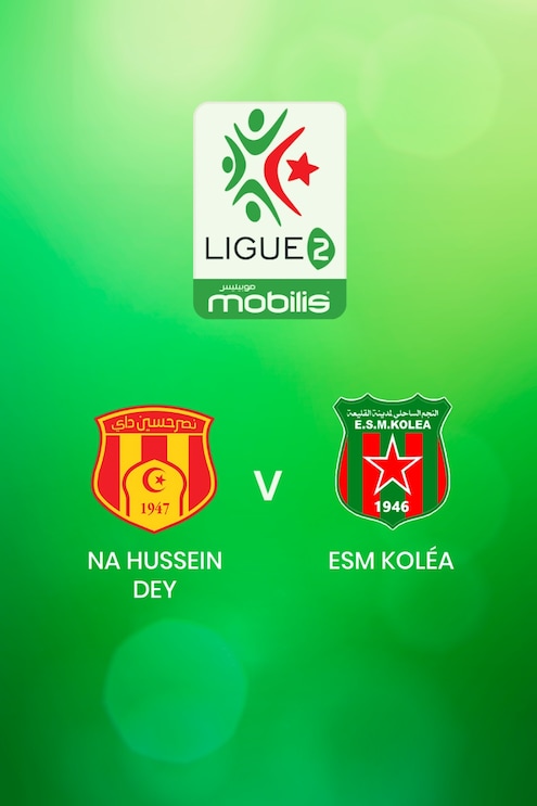 NA Hussein Dey - ESM Koléa | Ligue 2 2024/25 | Algeria | Match completo