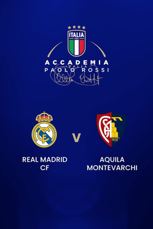Real Madrid vs Aquila Montevarchi | Memorial Paolo Rossi 2024 | Partido completo