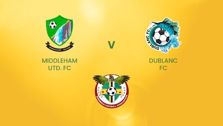 Middleham United FC v Dublanc FC | DFA Premier League | Dominica | Full Match Replay