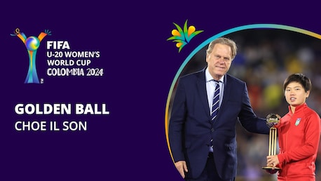 Choe Il Son | Golden Ball Award | FIFA U-20 Women's World Cup Colombia 2024™