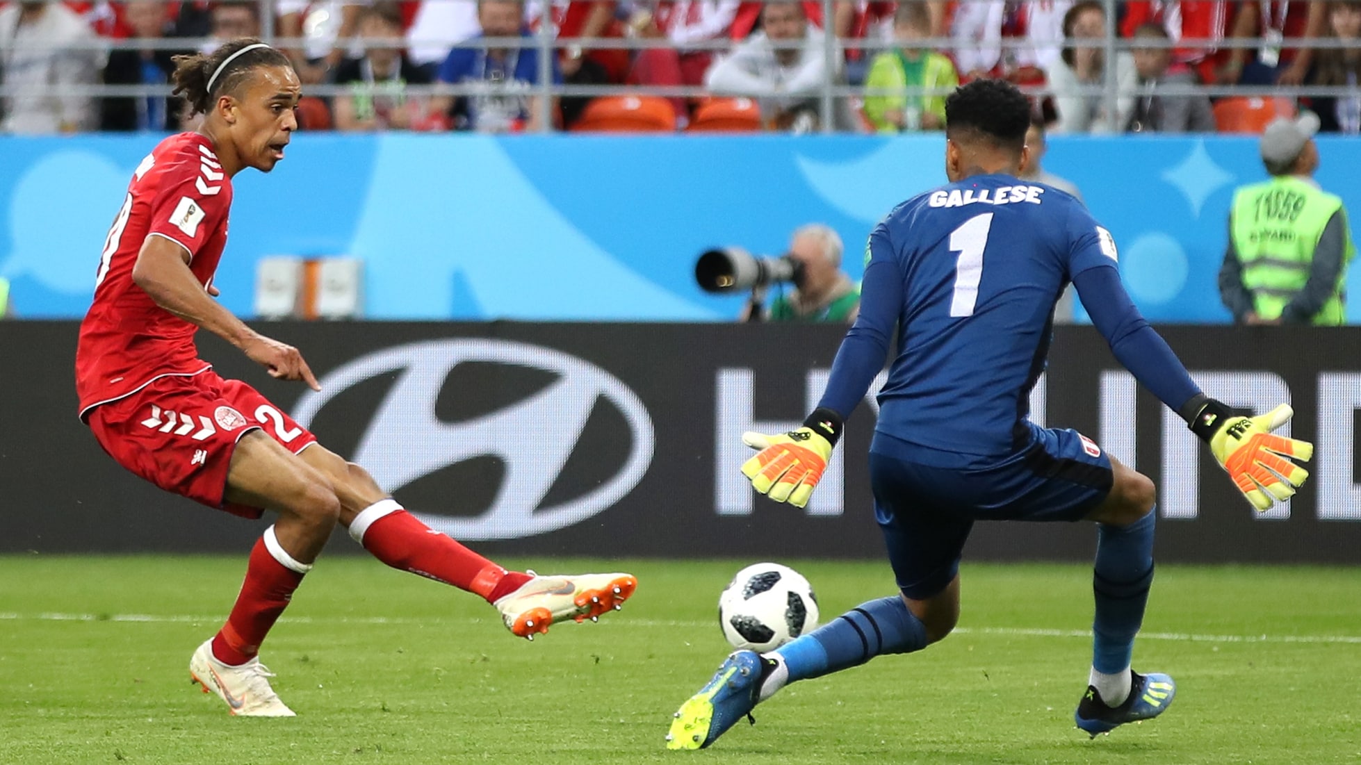 Yussuf Yurary Poulsen Goal 59' | Peru v Denmark | 2018 FIFA World Cup Russia™