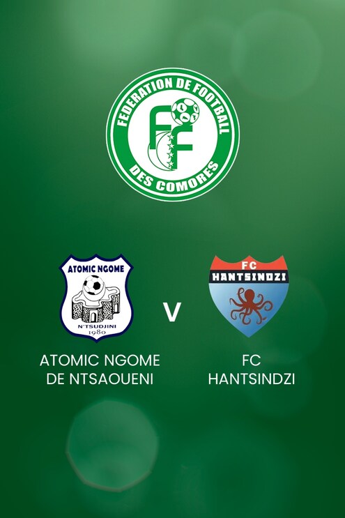 Atomic Ngomé vs FC Hantsindzi | Comoros Division 1 - Ngazidja | Partido completo