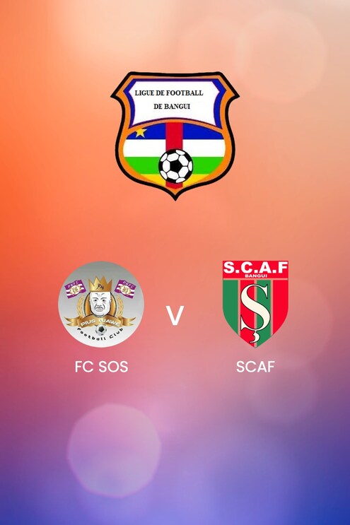 FC SOS x SCAF | Ligue de Bangui 2024/25 | Jogo completo