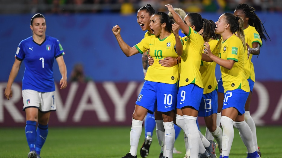 Gol de Marta 73' | Italia vs Brasil | Copa Mundial Femenina de la FIFA Francia 2019™