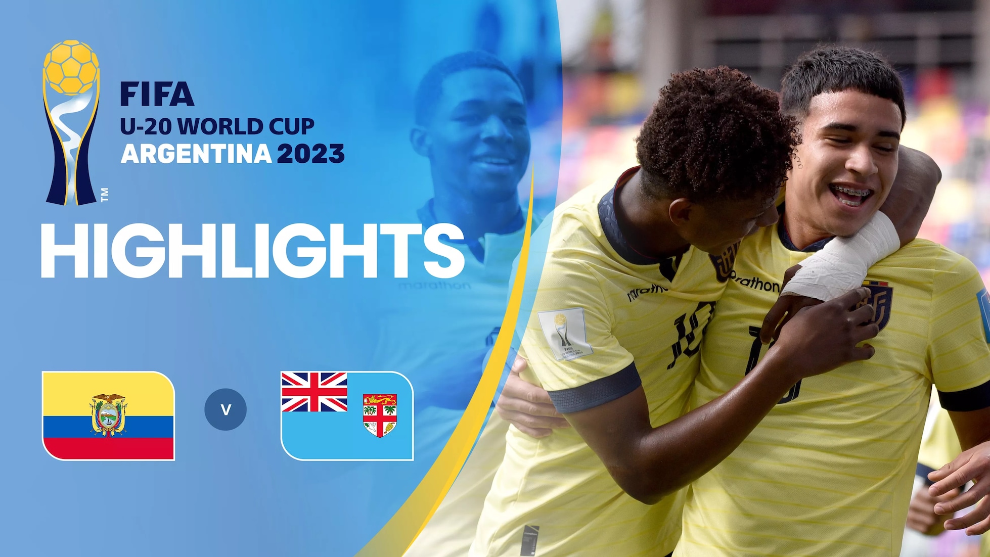 Ecuador v Fiji | Group B | FIFA U-20 World Cup Argentina 2023™ | Highlights