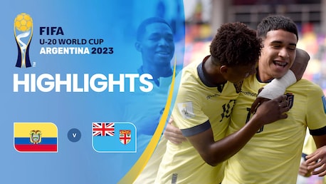 Équateur - Fidji | Groupe B | Coupe du Monde U-20 de la FIFA, Argentine 2023™ | Résumé vidéo