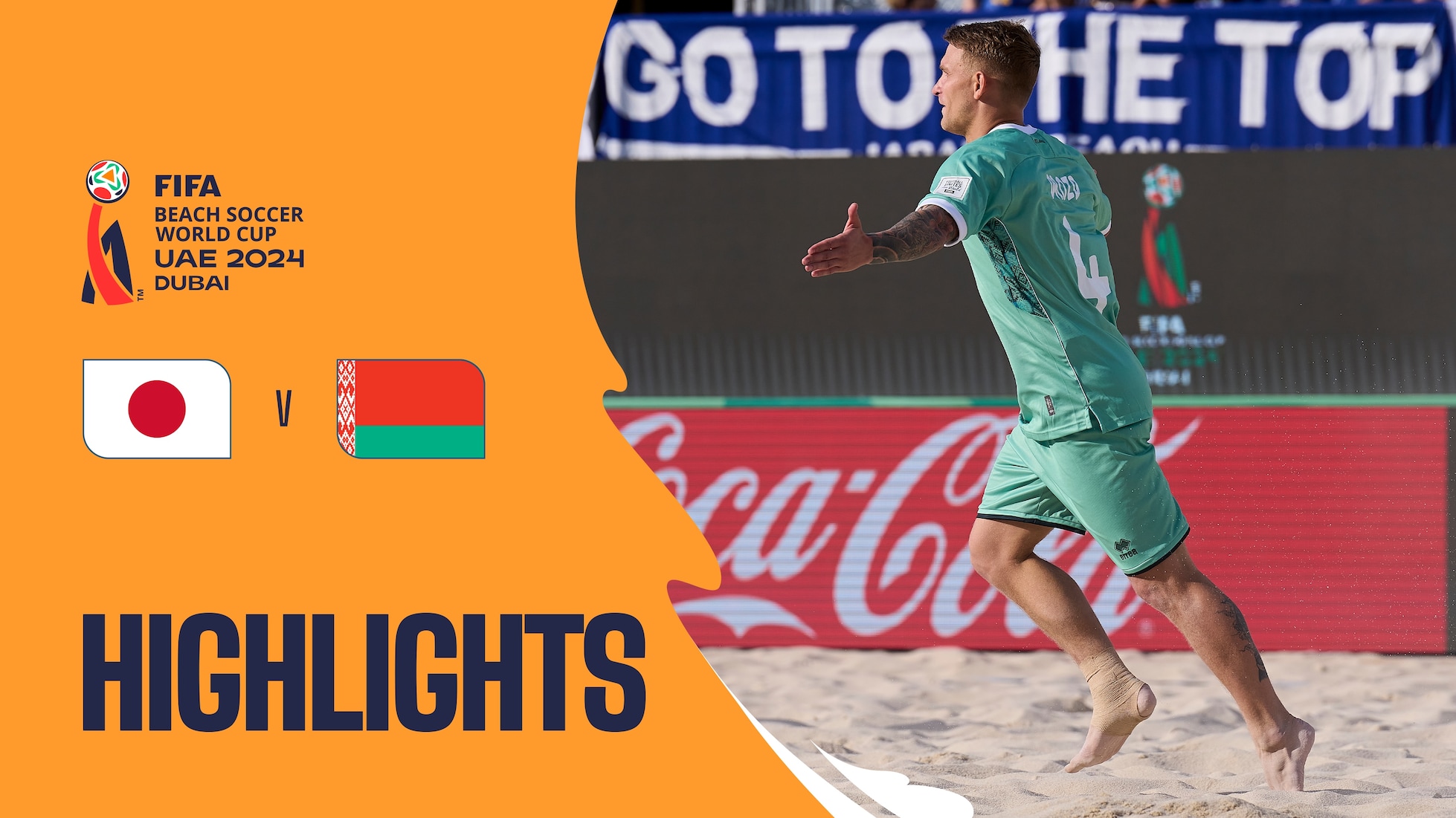 Japan - Belarus | Gruppe C | FIFA Beach-Soccer-Weltmeisterschaft VAE 2024 Dubai™ | Highlights