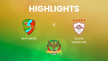 Bath United - Village Superstars | SKNFA Premier League 2025 | Résumé vidéo