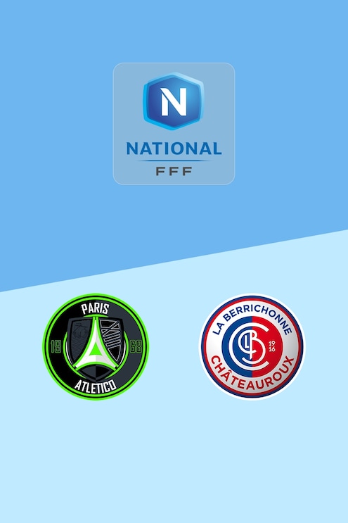 Paris 13 Atletico - Châteauroux | Championnat National 2025/2026 | Match complet