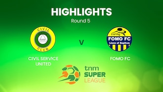 Civil Service United - FOMO FC | TNM Super League | Malawi | Résumé vidéo