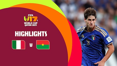Italy v Burkina Faso | FIFA U-17 World Cup Qatar 2025™ | Highlights