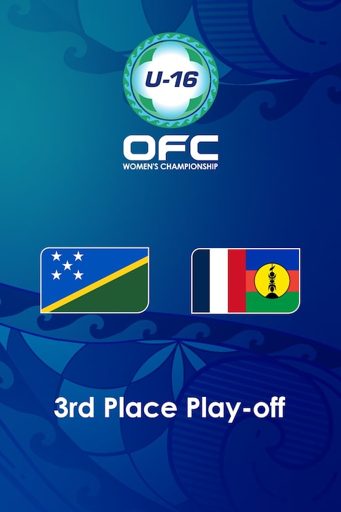 Solomon Islands x New Caledonia | Disputa do 3º lugar | Campeonato Feminino Sub-16 da OFC 2025 | Jogo completo