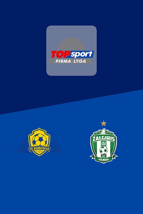 Babrungas x Žalgiris B | Pirma Lyga 2025 | Jogo completo